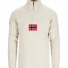 Boiled Ski Sweater W/ Flag